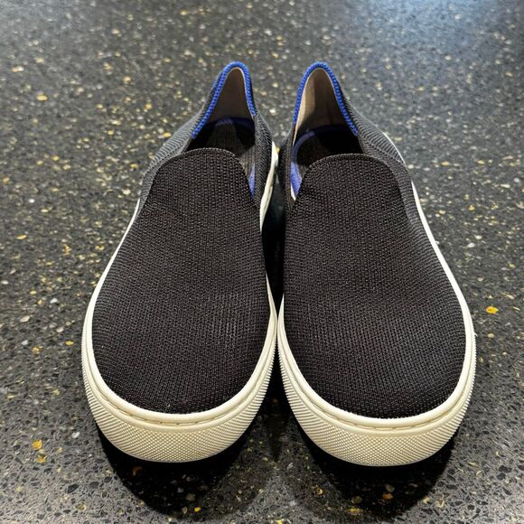 Rothy’s Original Slip On Sneakers. Black. Size 5.5 - Picture 3 of 10
